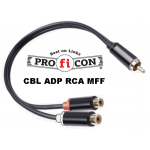 CBL ADP RCA MFF εξαιρετικής ποιότητας καλώδιο adaptor ένα αρσενικό σε δύο θηλυκά φις